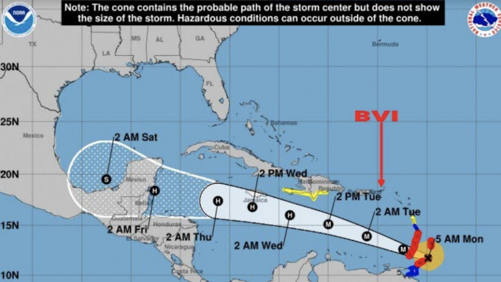 Windward Islands on alert as Beryl advances